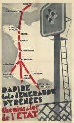 Emerald Coast-Pyrenees Rapids (Roger de Valerio) - Muzeo.com