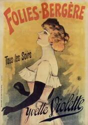 Folies-Bergère. Yvette Violette (anonymous) - Muzeo.com