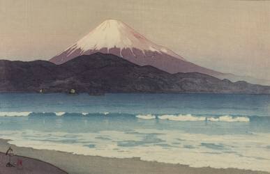 Fujiyama from Miho (Hiroshi Yoshida) - Muzeo.com