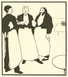 Garcons de Cafe (Aubrey Beardsley) - Muzeo.com