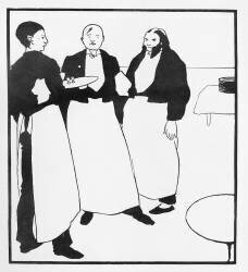 Garçons de Cafe (Aubrey Beardsley) - Muzeo.com
