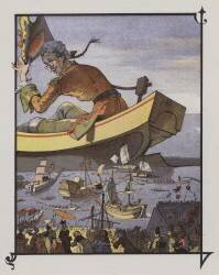 Gulliver in Lilliput (Henri Jules Jean Geoffroy) - Muzeo.com