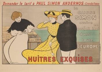 Huîtres exquises (Leonetto Cappiello) - Muzeo.com
