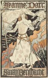 Jeanne d'Arc. Sarah Bernhardt (Eugène Grasset) - Muzeo.com