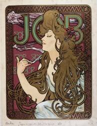 Job Cigarette Paper (Alfons Mucha) - Muzeo.com