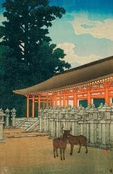 Kasuga Shrine, Nara (Hasui Kawase) - Muzeo.com