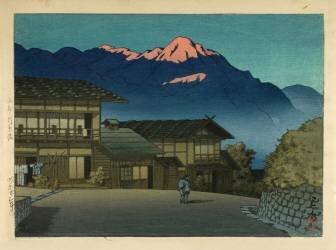Kawara Spa, Joshu (Hasui Kawase) - Muzeo.com