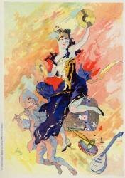 La Musique (Jules Chéret) - Muzeo.com