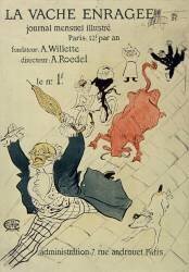 La Vache enragée (Henri de Toulouse-Lautrec) - Muzeo.com