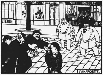 L'anarchiste (Félix Vallotton) - Muzeo.com