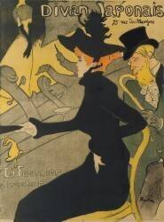 Le Divan japonais (Henri de Toulouse-Lautrec) - Muzeo.com