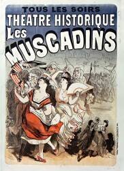 Les Muscadins (Jules Chéret) - Muzeo.com