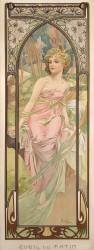 Morning Awakening (Alfons Mucha) - Muzeo.com