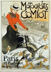 Motocycles Comiot (Théophile Alexandre Steinlen) - Muzeo.com