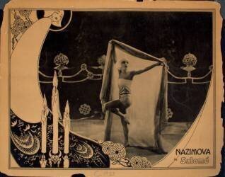 Nazimova in Salomé (Aubrey Beardsley) - Muzeo.com