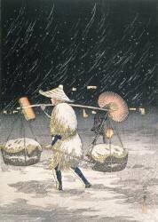 Night Snow (Takahashi Hiroaki) - Muzeo.com