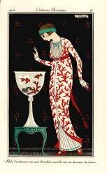 Parisian costumes (George Barbier) - Muzeo.com