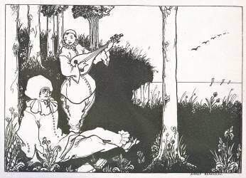 Pierrot (Aubrey Beardsley) - Muzeo.com