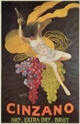 Poster advertising 'Cinzano' (Leonetto Cappiello) - Muzeo.com