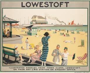 Poster advertising Lowestoft (Henry George Gawthorn) - Muzeo.com