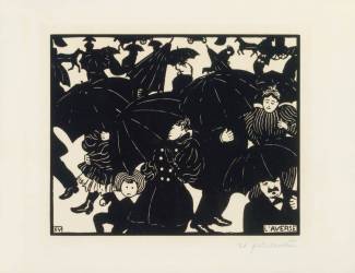 Rain (Félix Vallotton) - Muzeo.com