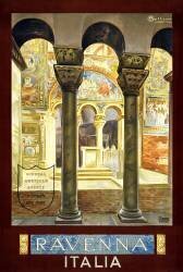 Ravenna Travel Poster (Osvaldo Ballerio) - Muzeo.com