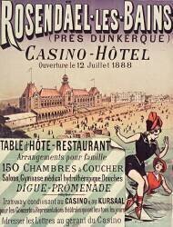 Rosendäel-les-Bains (près Dunkerque) : casino-hôtel, ouverture le 12 juillet 1888.. . (anonymous) - Muzeo.com