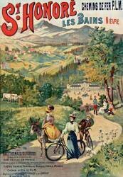 Saint-Honoré-les-Bains, Nièvre, Chemins de Fer P.L.M. (anonymous) - Muzeo.com