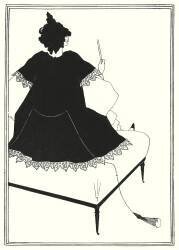 Salome on Settle (Aubrey Beardsley) - Muzeo.com