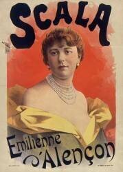 Scala. Emilienne d'Alençon (anonymous) - Muzeo.com