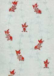 Seamless gold fish (Watanabe Seitei) - Muzeo.com