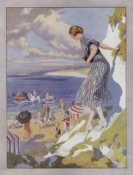 Seaside scene (Frederick Pegram) - Muzeo.com