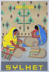Siylhet, Korbflechterinnen (Abdul Halim) - Muzeo.com