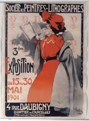 Société des peintres-lithographes, 3eme exposition du 15 au 30 mai 1901, 4 rue Daubigny (Jules Grün) - Muzeo.com