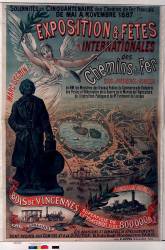 Solennité du Cinquantenaire des chemins de fer français de mai à novembre 1887 Exposition et fêtes internationales des chemins de fer... au Bois de Vincennes (anonymous) - Muzeo.com