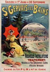 St Gervais les Bains. Hte Savoie. Etablissement thermal. (Lucien Baylac) - Muzeo.com