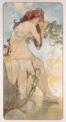 Summer (Alfons Mucha) - Muzeo.com