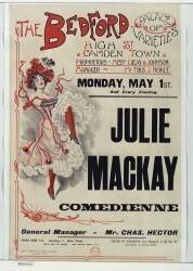 The Bedford Palace of varieties... Julie Mackay... (anonymous) - Muzeo.com