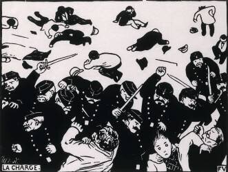 The Charge (Félix Vallotton) - Muzeo.com