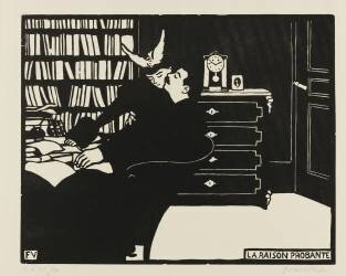 The Cogent Reason (Félix Vallotton) - Muzeo.com
