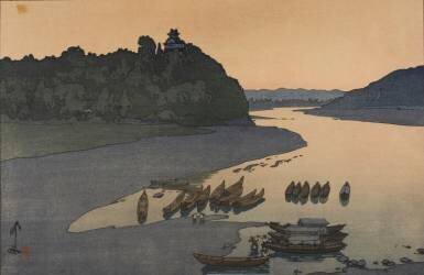 The Kiso River (Hiroshi Yoshida) - Muzeo.com