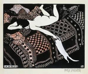 The laziness (Félix Vallotton) - Muzeo.com