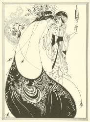 The Peacock Skirt (Aubrey Beardsley) - Muzeo.com