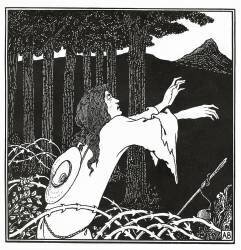 The return of Tannhauser to the Venusberg (Aubrey Beardsley) - Muzeo.com