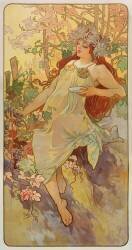 The Seasons: Autumn (Alfons Mucha) - Muzeo.com