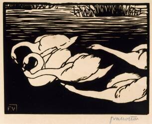 The Swans (Félix Vallotton) - Muzeo.com