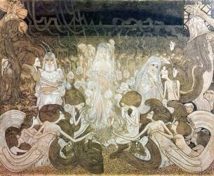 The three fiancees (Jan Toorop) - Muzeo.com