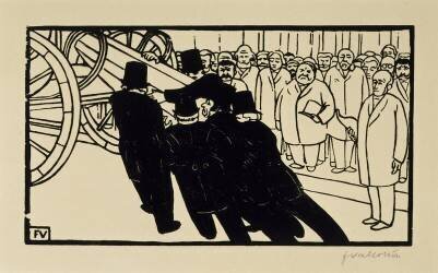 The Undertakers (Félix Vallotton) - Muzeo.com