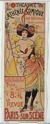 Théâtre de l'Athénée-Comique, Rue Boudreau (rue Auber), Tous les soirs à 8h 3/4 : la revue 