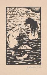 Three Bathers (Félix Vallotton) - Muzeo.com